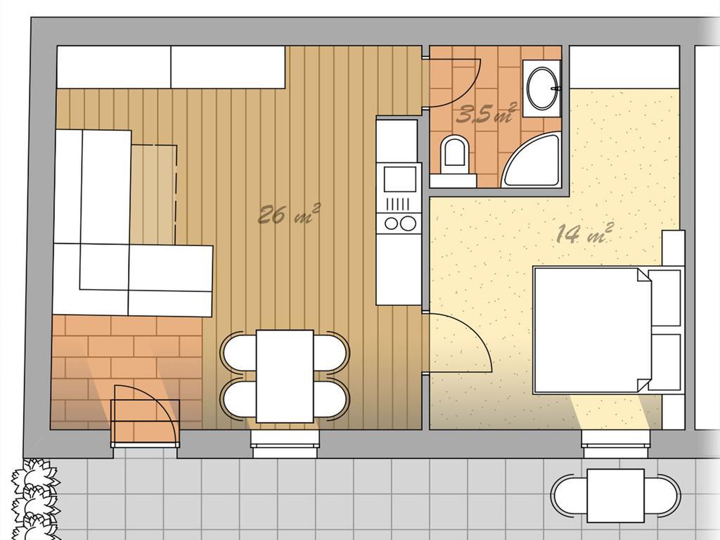 Apartment Pri Nama 보베츠 외부 사진